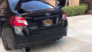 Tomei expreme catback on 2016 WRX STI [upl. by Davina]