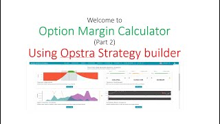 Option margin calculator using Opstra optiontrading stockmarket earnmoneyonline [upl. by Ariek358]