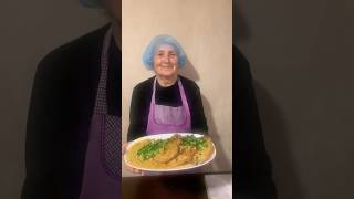 Pork Steak with Sour Cream and Onion Sauce 🍖 steak food recipe yum cooking grandma [upl. by Yanaj322]