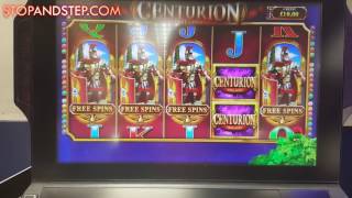 4 BONUS SYMBOLS Centurion Free Spins slot [upl. by Feld]