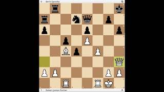 Fischer vs Spassky  1972  Game 6 [upl. by Euphemia]