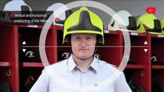 Rosenbauer video training HEROS helmet [upl. by Sanburn]