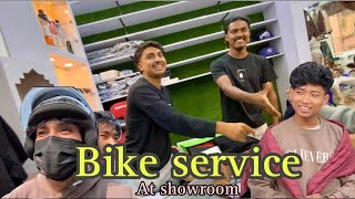 Prasanna ko bike service garna jada Anil sunar sanga vetiyo🥰prasannalama07 [upl. by Morry]