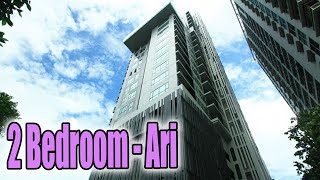 Unique luxurious two bedroom condo for rent in Ari  Bangkok  Vertical Aree [upl. by Philipp]