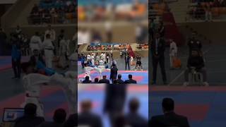 SGFI Karate Championships state fire Ippon🔥🥇shorts ytshorts WKF Karate Sports [upl. by Llertac]