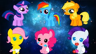 My Little Pony All Characters GROWING UP NEW 2022 🦄🌈 👉sweetponylife [upl. by Herald]