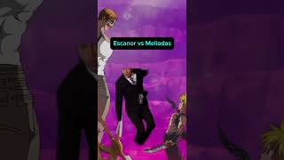 Seven Deadly Sins x Demon King Meliodas vs Escanor anime sevendeadlysins shorts [upl. by Courtney]