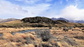 New Zealand Road Trip Rangitata High Country LClearwater Mt Sunday Edoras Hakatere Conservn Pk [upl. by Valenba]