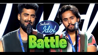 Shuja Gowhar vs Lakshya mehta  The Ultimate Battle In Indian idol 15 [upl. by Nikolos]