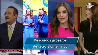 Se les escapan groserías en vivo conductores olvidan que estaban al aire [upl. by Koss]