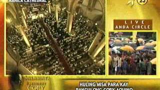 Bayan Ko for Cory Aquino by Lea Salonga [upl. by Duahsar808]