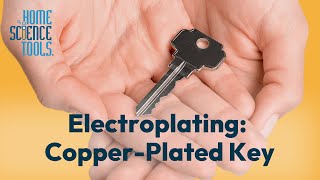 Easy StepbyStep Tutorial on Electroplating a CopperPlated Key [upl. by Anileme]