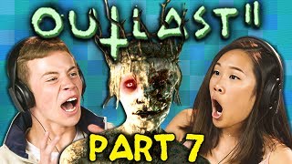 DESCENT INTO DARKNESS  OUTLAST 2  Part 7 React Horror Gaming [upl. by Aerehs]