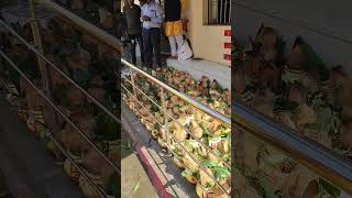 Ram ji temple kalash yatra viral ytshorts 2024 real 1 [upl. by Monahon]