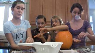 How to Roast Pumpkin Seeds Recipe for a Yummy Halloween Treat [upl. by Lipinski513]