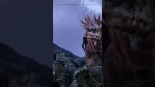 Kratos frees dragon in veithurgard godofwar [upl. by Aeel]