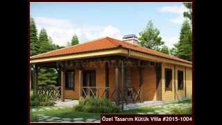 SerMimar Kütük Ev Villa Villa Modelleri ve Fiyatları [upl. by Eelreveb]