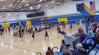 RMS Volleyball vs Hastings [upl. by Carn]