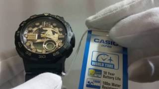 Casio AEQ100BW9AV  Quick Video Tour [upl. by Poock]