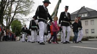 Schutzenfest Warstein 2013 Parade der Hofstaat 1314 [upl. by Jotham]