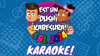 Estun dushi kabesura KARAOKE VIDEO [upl. by Aldarcie761]