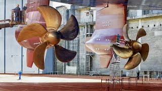 The Crazy Evolution of Propeller Systems Moving World Biggest Ships [upl. by Abbi]