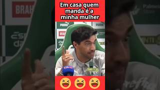 Abel Ferreira técnico do Palmeiras  Em minha casa quem manda é minha mulher [upl. by Mainis620]