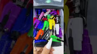 All yellow 🐥🐥which one next keychain asmr usa gift fyp christmas diy safety packing [upl. by Oicneconi]