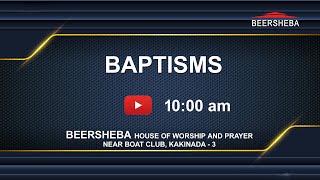 BAPTISMS  BEERSHEBA​​​​​ KAKINADA  09122023 [upl. by Yanaj870]