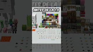 Todas las versiones de MINECRAFT shorts [upl. by Sevik]