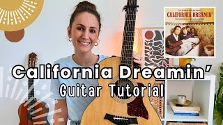 California Dreamin  Guitar Lesson Tutorial The Mamas amp The Papas [upl. by Eisaj]