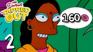 The Simpsons Tapped Out  Manjula  Premium Character Walkthroughs Part 2 [upl. by Ahtinak]