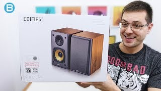 Uma CAIXA de SOM desktop de QUALIDADE  EDIFIER R1000T4 UNBOXING [upl. by Groos]