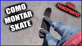 CÓMO APRENDER a PATINAR en SKATE Para Principiantes [upl. by Paine87]