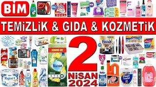 KOZMETİK TEMİZLİK VE GIDA BİM AKTÜEL KATALOĞU  BİM 2 NİSAN 2024 AKTÜEL BİM BU HAFTA SALI NELER VAR [upl. by Zipah834]