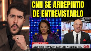 Empresario DESTRUYE a presentadora de CNN sobre multa a Trump en Nueva York [upl. by Anauqes]