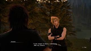 Final Fantasy XV  Prompto Funny Tour Part 2 [upl. by Alaekim]