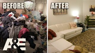 Hoarders “I Hate It” Hoarder Upset Over Cleaned Up House  AampE [upl. by Atinoj79]