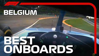 Alonsos Helmet Cam And The Top 10 Onboards  2021 Belgian Grand Prix  Emirates [upl. by Enaira]