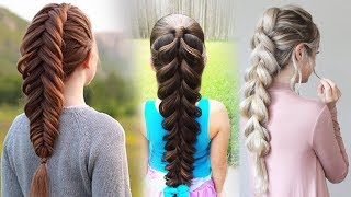 How To PullThrough Braid  Easy Braid Hairstyle [upl. by Chura]