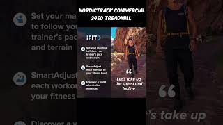 NordicTrack Commercial 2450 Treadmill  Powerful Innovative Comfortable [upl. by Carbrey]