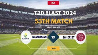 Somerset vs Glamorgan  North Group  Vitality T20 Blast [upl. by Mcculloch]