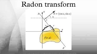 Radon transform [upl. by Julianne]