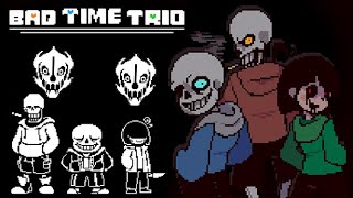 Bad Time Trio Remake Normal Mode  Undertale Fangame [upl. by Peter]