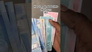 How I make 6000JMD in two hours shortfeed jamaicanstyle caribbeanisland [upl. by Oinimreh]