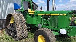 John Deere 6030 Tractor on Tracks [upl. by Kean]