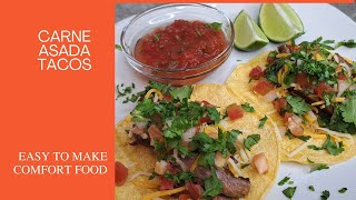 Carne Asada Tacos mexicanfood [upl. by Weinberg]