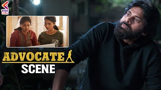 Anjali and Ananya Come To Know About Pawan Kalyan  Advocate Movie Scenes  Kannada Dubbed Movie [upl. by Ahsilam]