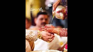 Telugu Whatsapp Status  Telugu Love Songs Whatsapp Status  Telugu marriage Whatsapp Status [upl. by Ginger]