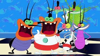 Oggy and the Cockroaches 😦 FAMILY GATHERING Full Episodes HD [upl. by Atinad]